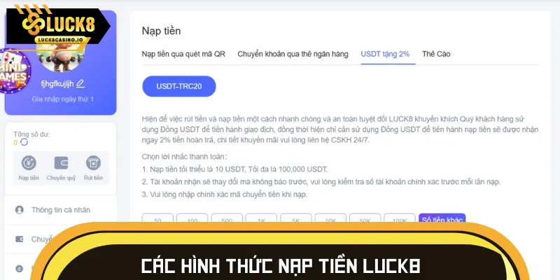 Một số hình thức nạp tiền đang được triển khai hiện nay